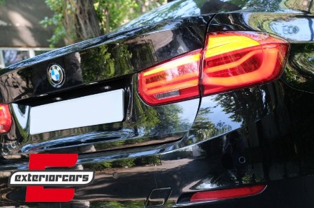 LED stražnja svjetla SEQ žmigavci LCI dizajn (crvena) / BMW serije 3 F30 F35 F80 (2011-2019), LDBMK7