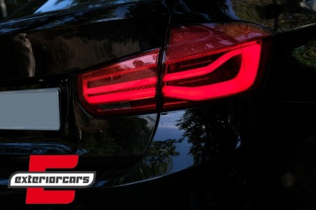 LED stražnja svjetla SEQ žmigavci LCI dizajn (crvena) / BMW serije 3 F30 F35 F80 (2011-2019), LDBMK7