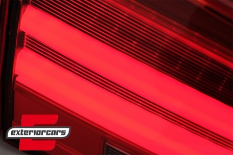 LED stražnja svjetla SEQ žmigavci LCI dizajn (crvena) / BMW serije 3 F30 F35 F80 (2011-2019), LDBMK7
