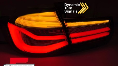LED stražnja svjetla SEQ žmigavci LCI dizajn (crvena/kristal) / BMW serije 3 F31 karavan (2011-2019), LDBMN3