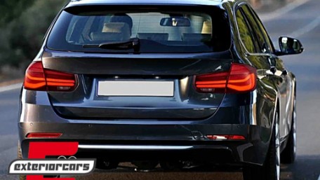 LED stražnja svjetla SEQ žmigavci LCI dizajn (crvena/kristal) / BMW serije 3 F31 karavan (2011-2019), LDBMN3