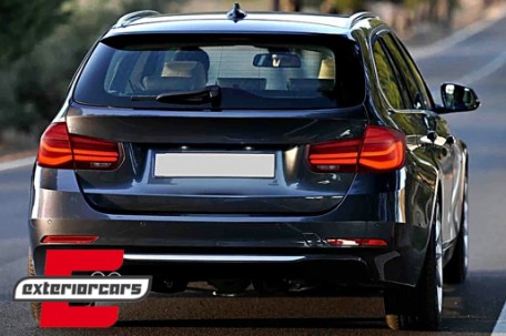 LED stražnja svjetla SEQ žmigavci LCI dizajn (crvena/kristal) / BMW serije 3 F31 karavan (2011-2019), LDBMN3