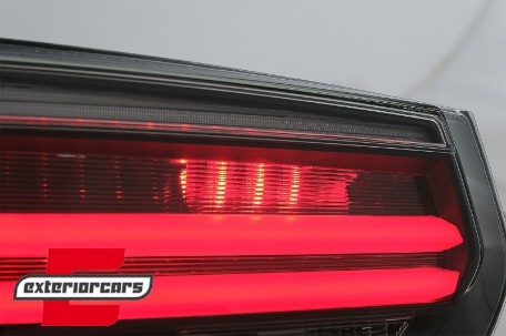 LED stražnja svjetla SEQ žmigavci LCI dizajn (smoke) / BMW serije 3 F30 F35 F80 (2011-2019), LDBMK8