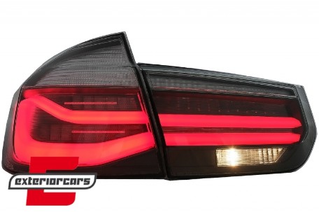 LED stražnja svjetla SEQ žmigavci LCI dizajn (smoke) / BMW serije 3 F30 F35 F80 (2011-2019), LDBMK8