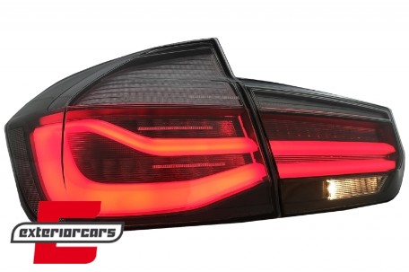 LED stražnja svjetla SEQ žmigavci LCI dizajn (smoke) / BMW serije 3 F30 F35 F80 (2011-2019), LDBMK8