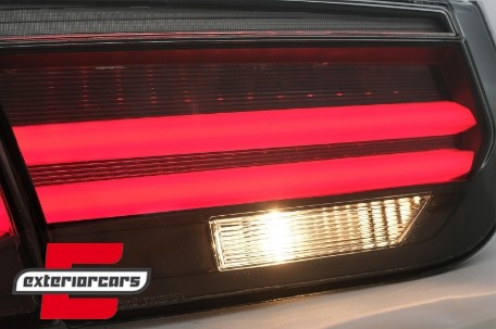 LED stražnja svjetla SEQ žmigavci LCI dizajn (smoke) / BMW serije 3 F30 F35 F80 (2011-2019), LDBMK8