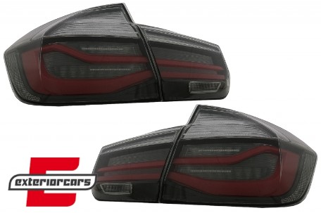 LED stražnja svjetla SEQ žmigavci LCI dizajn (smoke) / BMW serije 3 F30 F35 F80 (2011-2019), LDBMK8