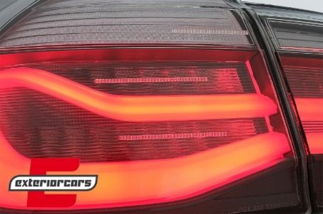 LED stražnja svjetla SEQ žmigavci LCI dizajn (smoke) / BMW serije 3 F30 F35 F80 (2011-2019), LDBMK8