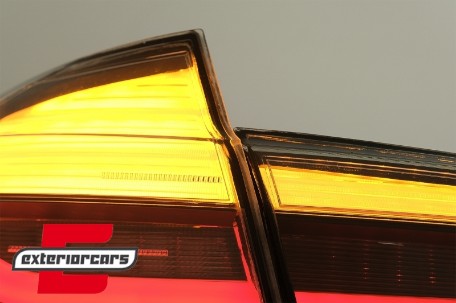 LED stražnja svjetla SEQ žmigavci LCI dizajn (smoke) / BMW serije 3 F30 F35 F80 (2011-2019), LDBMK8