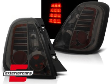 LED stražnja svjetla (smoke) / Fiat 500 (2007-2015) Hatchback Cabrio, LDFI05