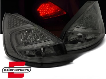 LED stražnja svjetla (smoke) / Ford Fiesta Mk7 (2008-2012) hatchback, LDFO43