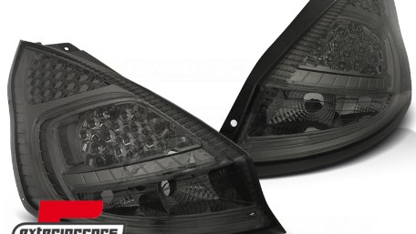 LED stražnja svjetla (smoke) / Ford Fiesta Mk7 (2008-2012) hatchback, LDFO43