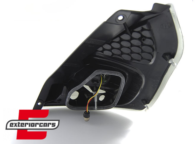 LED stražnja svjetla (smoke) / Ford Fiesta Mk7 (2008-2012) hatchback, LDFO43