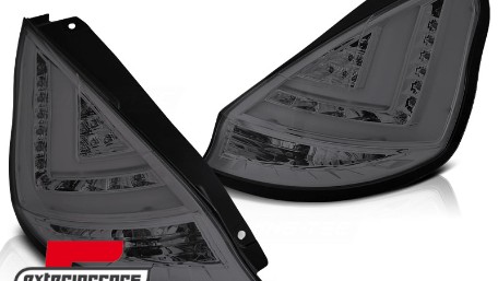 LED stražnja svjetla (smoke) / Ford Fiesta Mk7 (2008-2012) hatchback, LDFO47