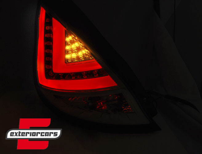 LED stražnja svjetla (smoke) / Ford Fiesta Mk7 Facelift (2012-2016) hatchback, LDFO51