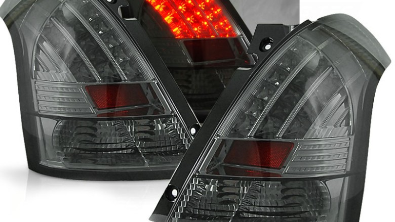 LED stražnja svjetla (smoke) / Suzuki Swift (05.2005-2010), LDSI03