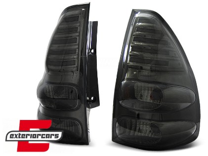 LED stražnja svjetla (smoke) / Toyota Land Cruiser FJ120 (2003-2008), LDTO09