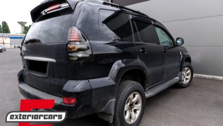 LED stražnja svjetla (smoke) / Toyota Land Cruiser FJ120 (2003-2008), LDTO09