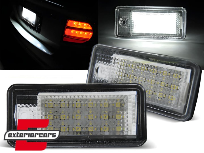LED svjetla registarske pločice / AUDI A3 (2003-2008) A4 (2001-2008) A6 (2004-2011) Q7 (2006-2009), PRAU02