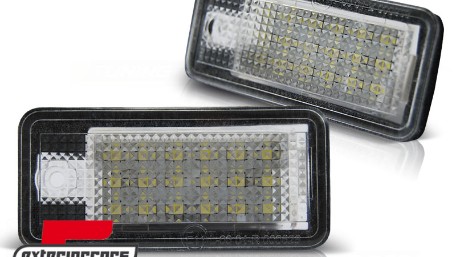 LED svjetla registarske pločice / AUDI A3 (2003-2008) A4 (2001-2008) A6 (2004-2011) Q7 (2006-2009), PRAU02