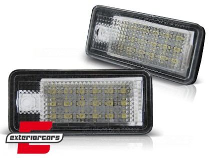 LED svjetla registarske pločice / AUDI A3 (2003-2008) A4 (2001-2008) A6 (2004-2011) Q7 (2006-2009), PRAU02