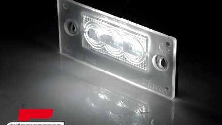 LED svjetla registarske pločice / AUDI A3 8L (2000-2003) A4 B5 karavan (1999-2001), PRAU11