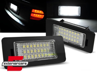 LED svjetla registarske pločice / AUDI A4 B8 A5 Q5 TT A6 A7 ŠKODA YETI FABIA SUPERB VW PASSAT B6 KARAVAN, PRAU01