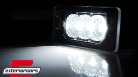 LED svjetla registarske pločice / AUDI A4 B8 A5 Q5 TT A6 A7 ŠKODA YETI FABIA SUPERB VW PASSAT B6 KARAVAN, PRAU06
