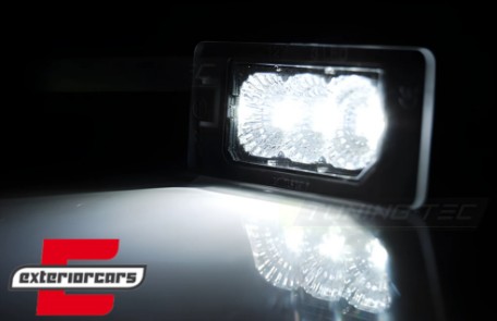 LED svjetla registarske pločice / AUDI A4 B8 A5 Q5 TT A6 A7 ŠKODA YETI FABIA SUPERB VW PASSAT B6 KARAVAN, PRAU06