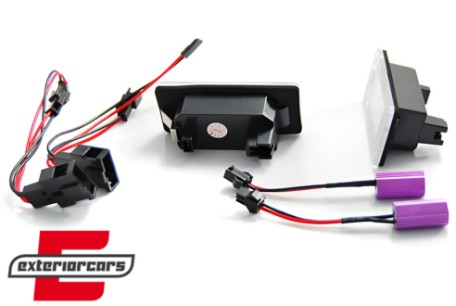 LED svjetla registarske pločice / AUDI A4 B8 A5 Q5 TT A6 A7 ŠKODA YETI FABIA SUPERB VW PASSAT B6 KARAVAN, PRAU06