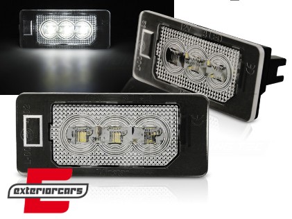 LED svjetla registarske pločice / AUDI A4 B8 A5 Q5 TT A6 A7 ŠKODA YETI FABIA SUPERB VW PASSAT B6 KARAVAN, PRAU09