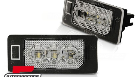 LED svjetla registarske pločice / AUDI A4 B8 A5 Q5 TT A6 A7 ŠKODA YETI FABIA SUPERB VW PASSAT B6 KARAVAN, PRAU09