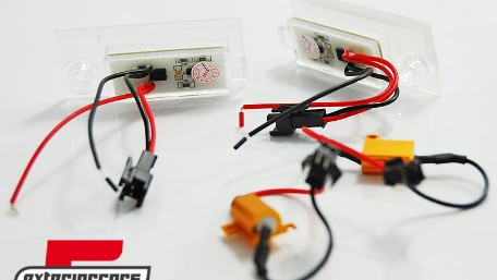 LED svjetla registarske pločice / AUDI A6 C5 (1997-2004) limuzina, PRAU05