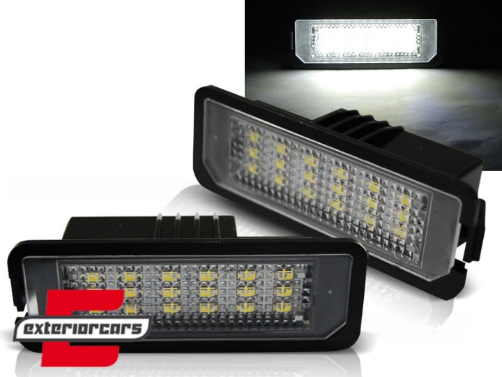 LED svjetla registarske pločice / VW Golf 4 5 6 7 Passat B6 Passat CC New Beetle Eos Phaeton Lupo Polo Scirocco, PRVW02