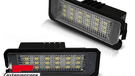 LED svjetla registarske pločice / VW Golf 4 5 6 7 Passat B6 Passat CC New Beetle Eos Phaeton Lupo Polo Scirocco, PRVW02