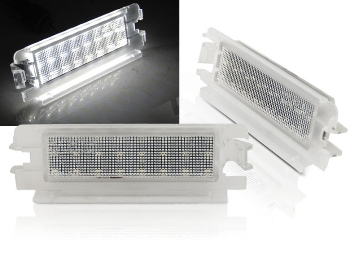LED svjetla registarske tablice / DACIA Logan I (2004-2012) Sandero I (2008-2012) RENAULT Clio (2001-2004), PRRE03