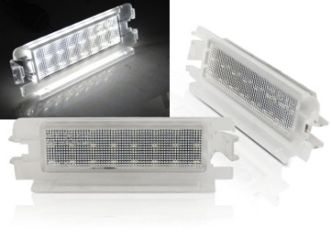 LED svjetla registarske tablice / DACIA Logan I (2004-2012) Sandero I (2008-2012) RENAULT Clio (2001-2004), PRRE03