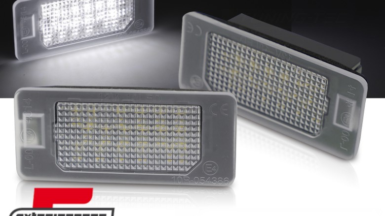 LED svjetla registarske tablice / Fiat 500E II 500X Abarth 500E (2018-) Alfa Romeo Tonale (2022-), PRFI04