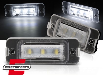 LED svjetla registarske tablice / Mercedes M klasa W164 R klasa W251 (2005-2011), PRME08