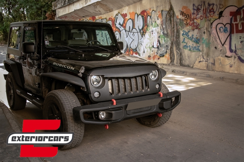 LED žmigavci u prednjo
j masci (smoke) / JEEP Wrangler JK (2007-2016), SMJEWJK