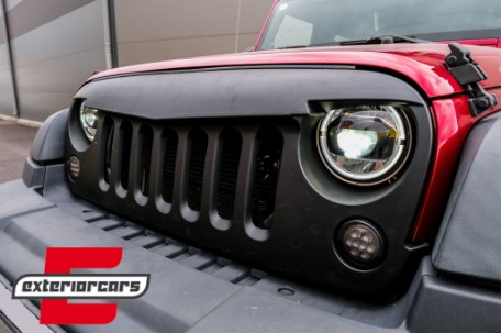 LED žmigavci u prednjoj masci (smoke) / JEEP Wrangler JK (2007-2016), SMJEWJK