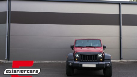LED žmigavci u prednjoj masci (smoke) / JEEP Wrangler JK (2007-2016), SMJEWJK