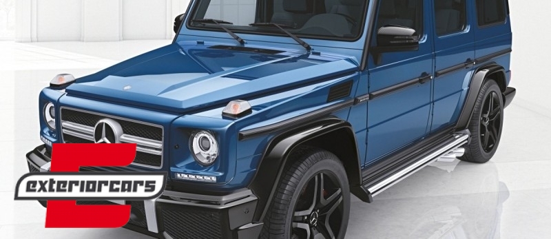 Letvice vrata dodatne AMG dizajn (crna) / Mercedes G-klasa W463 (1989-2017), DMMBW463AMGB