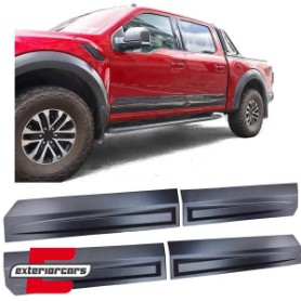 Letvice vrata široke (crna) / Ford F150 (2014-2020), 43186