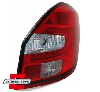 LightBar stražnja svjetla (crvena/chrome), SK006-BERE2