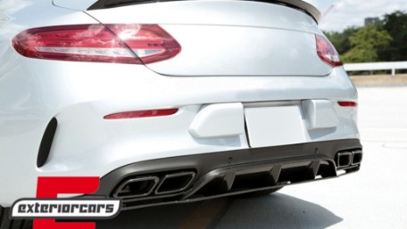 Lip bunkera AMG dizajn (mat crna) / Mercedes E-klasa C238 Coupe (2016-2023), TSMBC238
