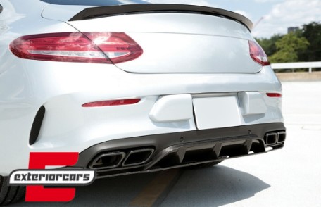 Lip bunkera AMG dizajn (mat crna) / Mercedes E-klasa C238 Coupe (2016-2023), TSMBC238