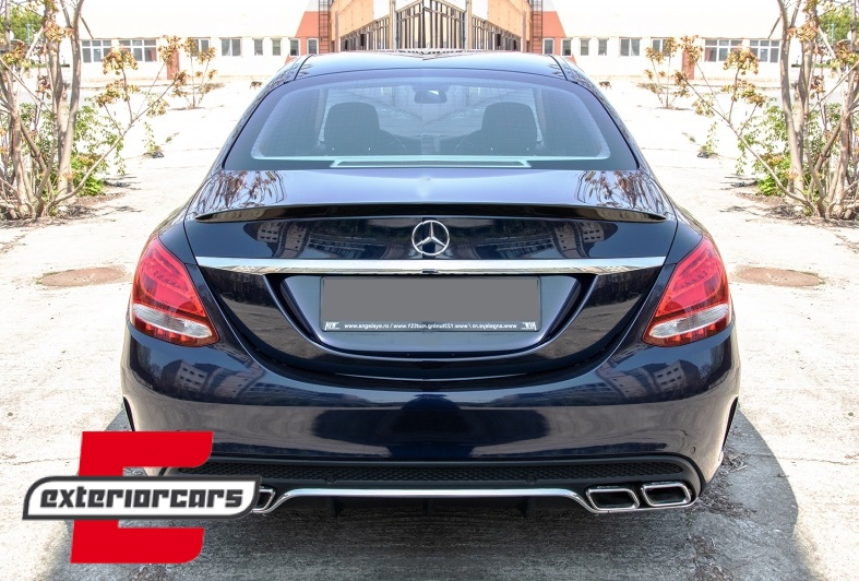 Lip bunkera AMG dizajn (piano crna) / MERCEDES C-klasa W205 limuzina (2014-2020), 39980SET