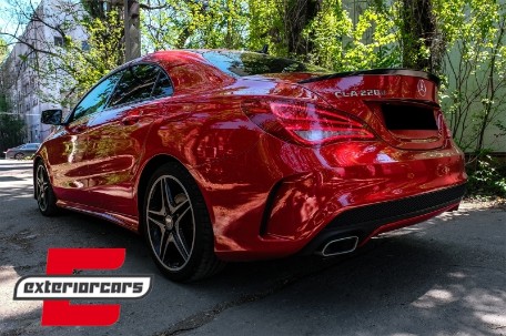 Lip bunkera AMG dizajn (piano crna) / Mercedes CLA C117 W117 (2013-2018), GCP-117300