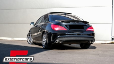 Lip bunkera AMG dizajn (piano crna) / Mercedes CLA C117 W117 (2013-2018), TSMBW117PB